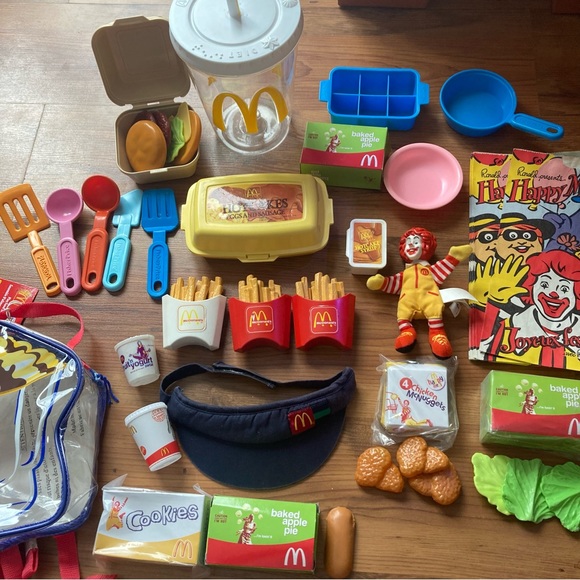 RARE Vintage McDonald’s Drive thru kids Playset Fisherprice Fun with Food - Picture 12 of 16